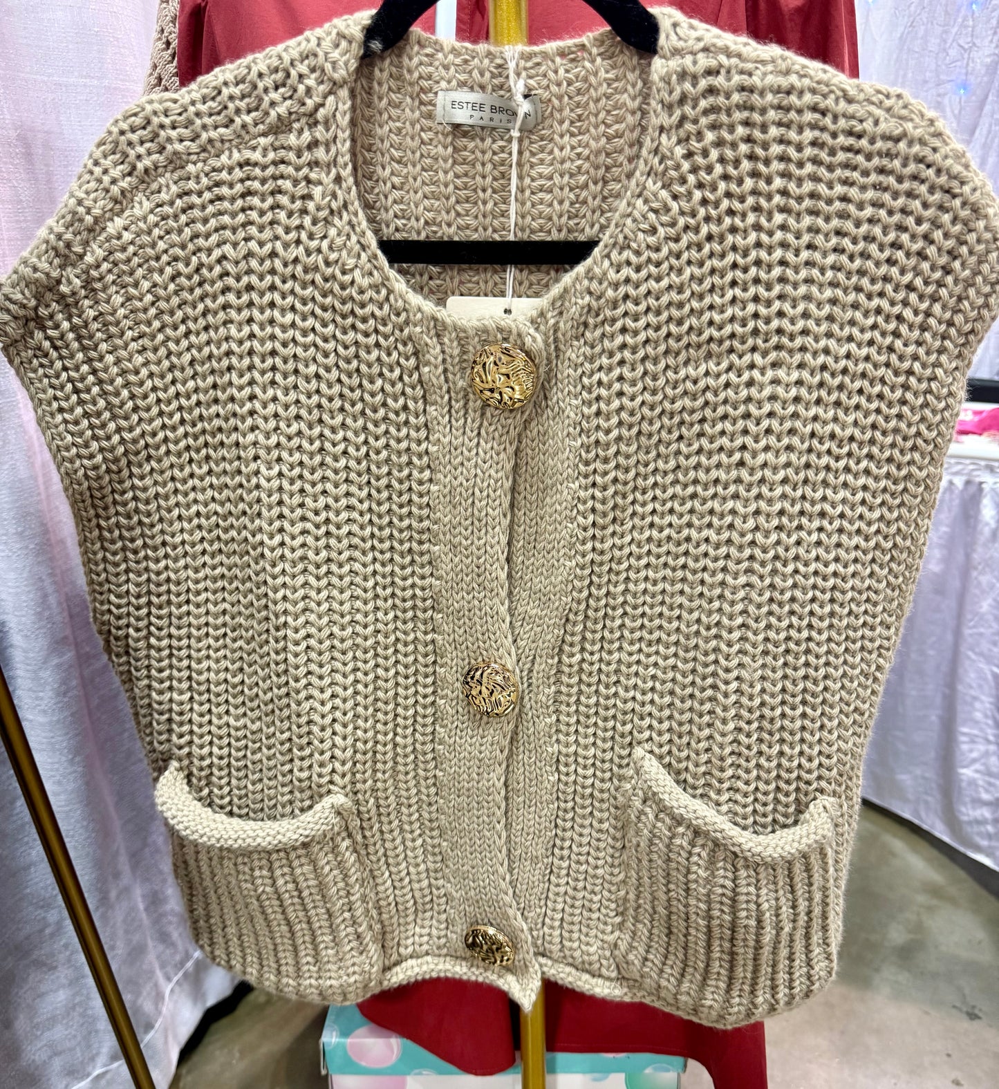 Feeling Cozy Knit Vest